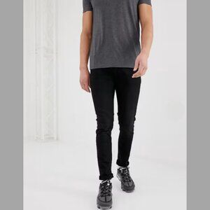 Asos Skinny Fit Black Wash Jeans Size 32 x32
